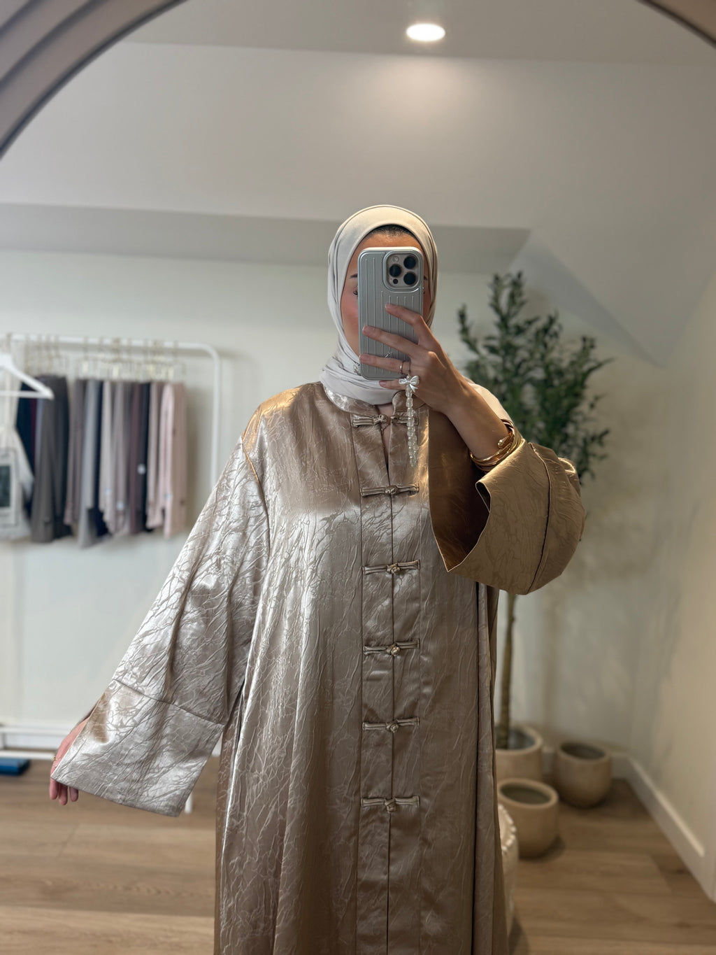 Vestido de botones