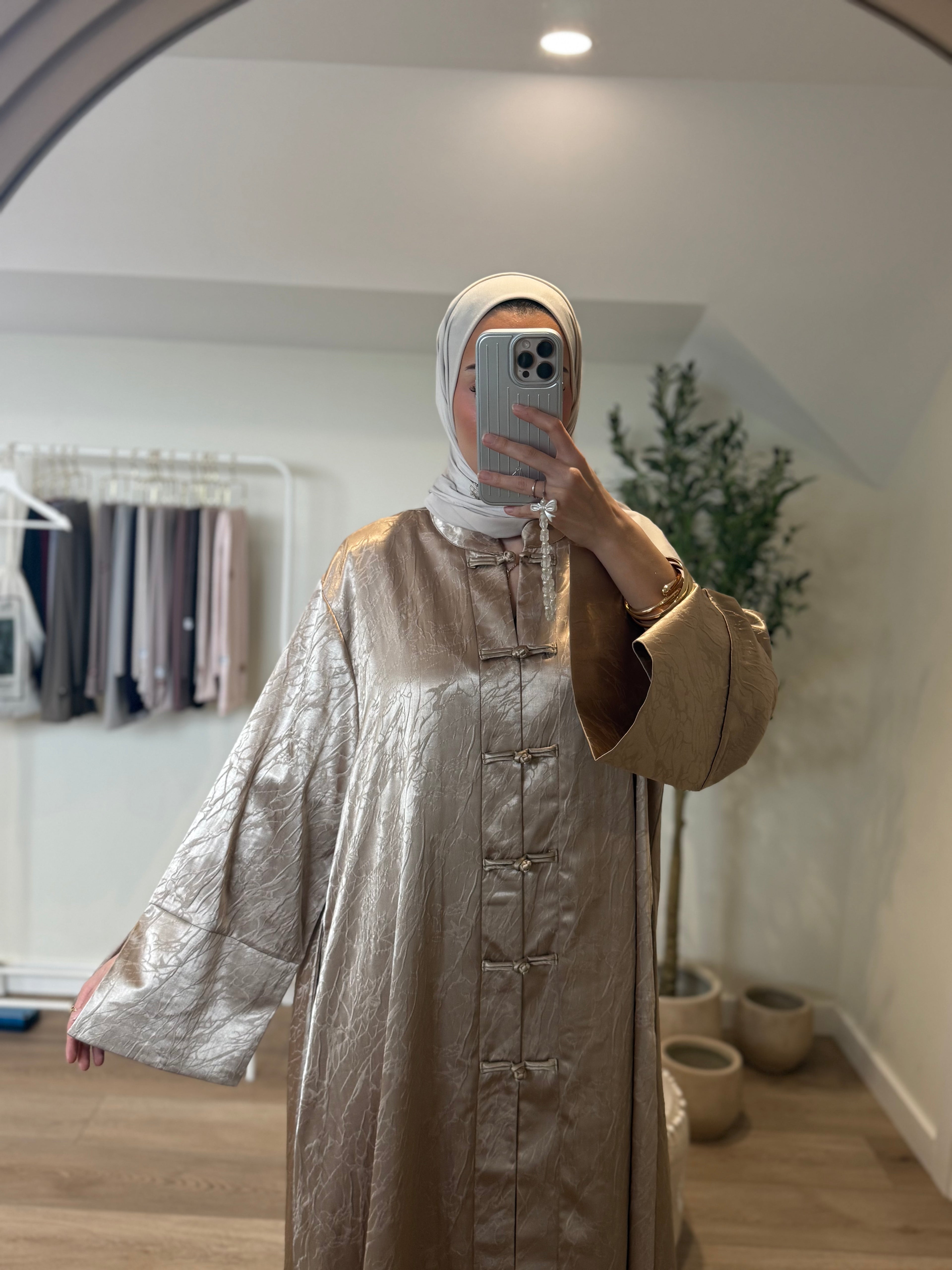 Vestido de botones