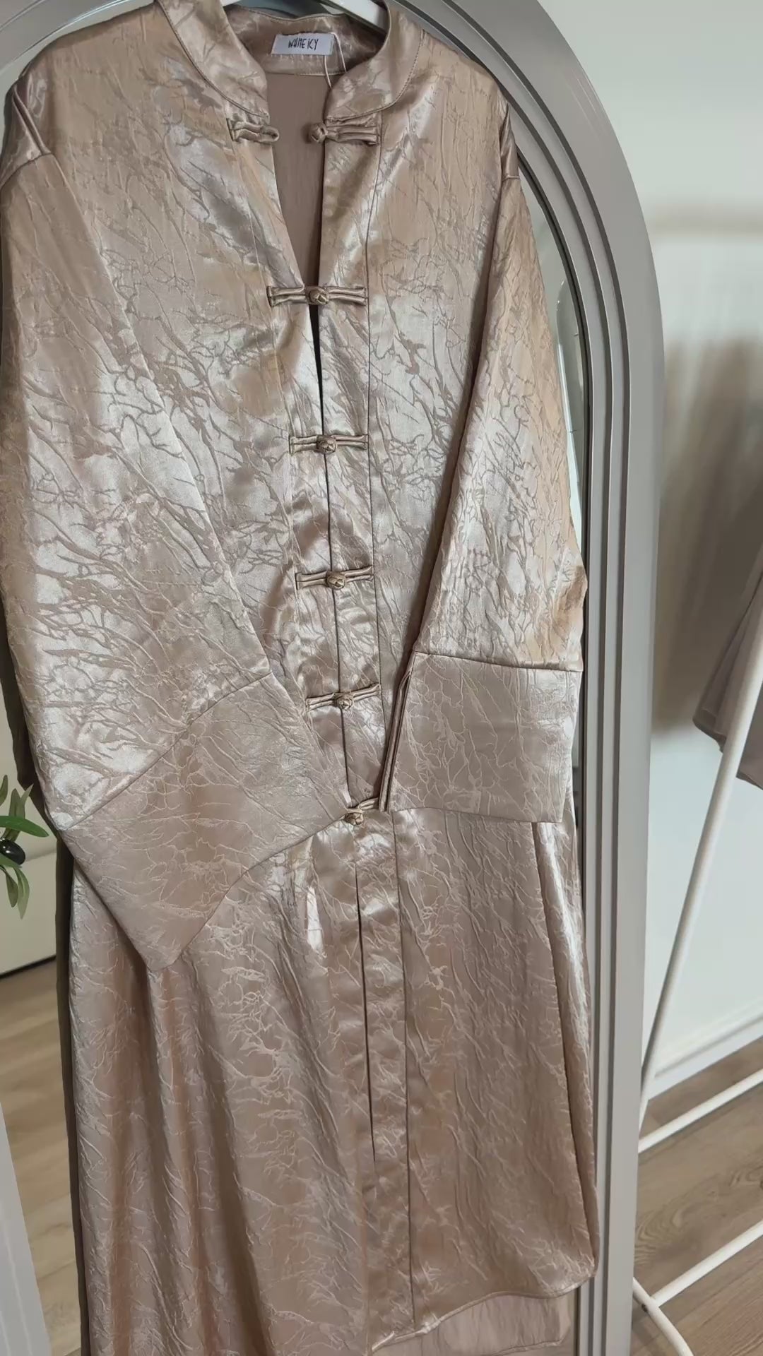 Vestido de botones